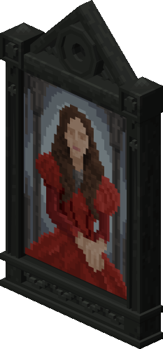The Lady in Red Painting preview