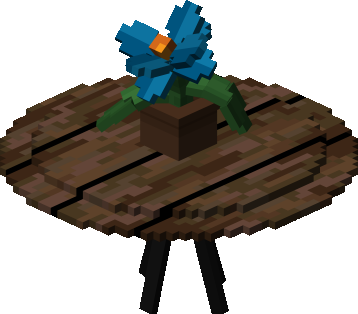 Small Table With Flower Pot preview